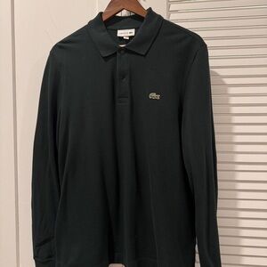 Lacoste Men's Dark Green Polo Shirt